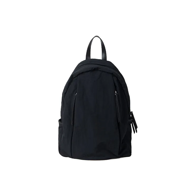 HAWA Nylon Backpack Large Size Unisex Apricot/Khaki/Green/Black-9