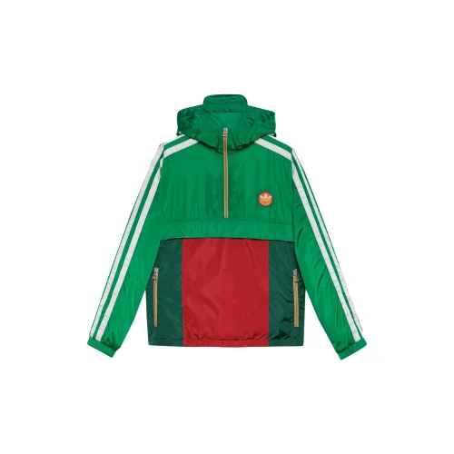 Adidas X GUCCI Puffer Jackets Men Green