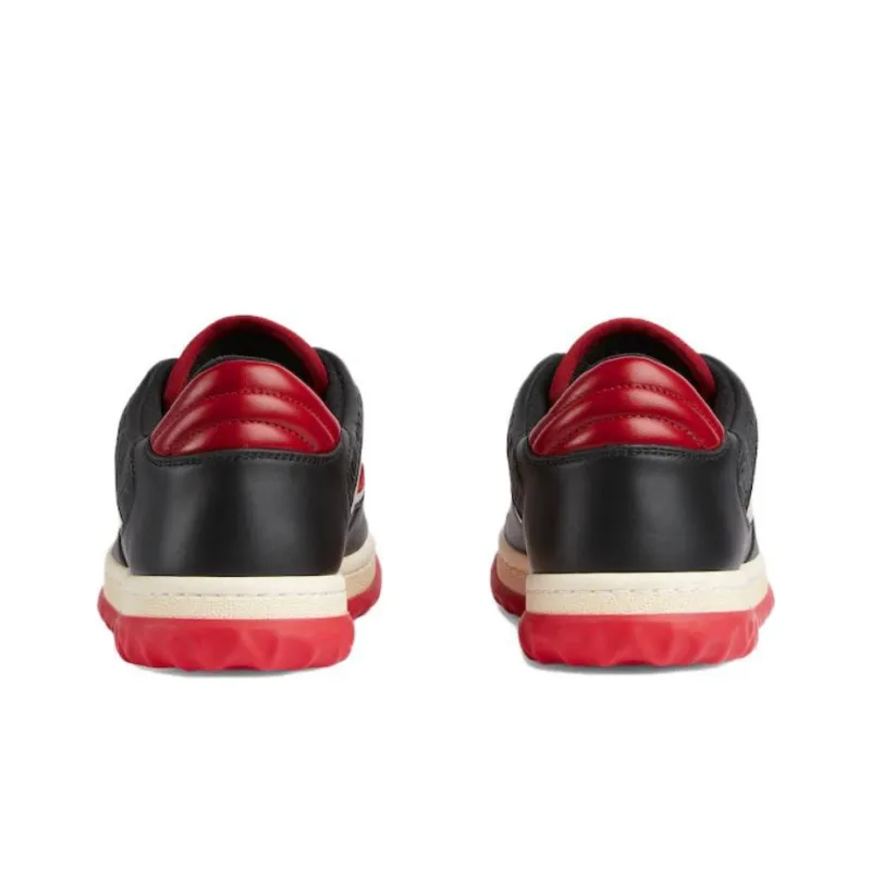 GUCCI MAC80 Low Top Skateboard Shoes Women's Black-4
