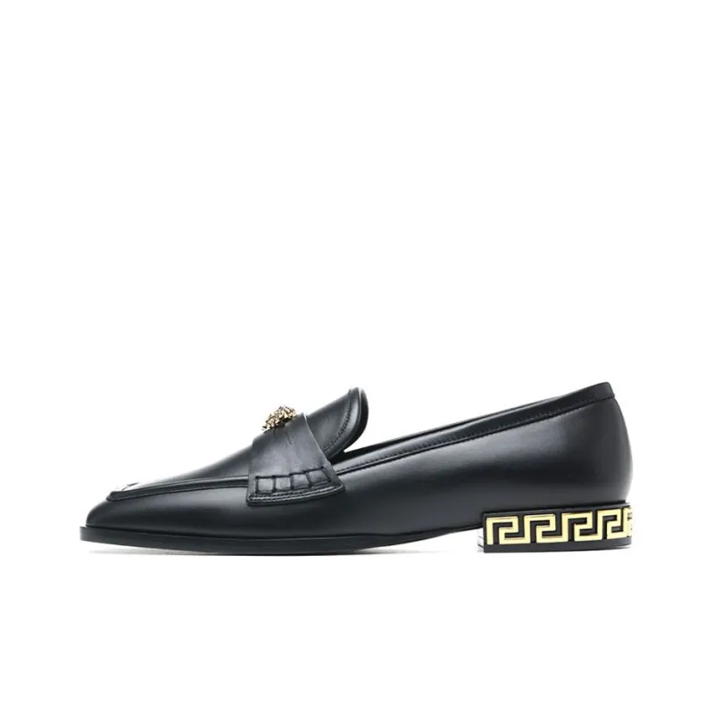 VERSACE Loafers Women's Black-0