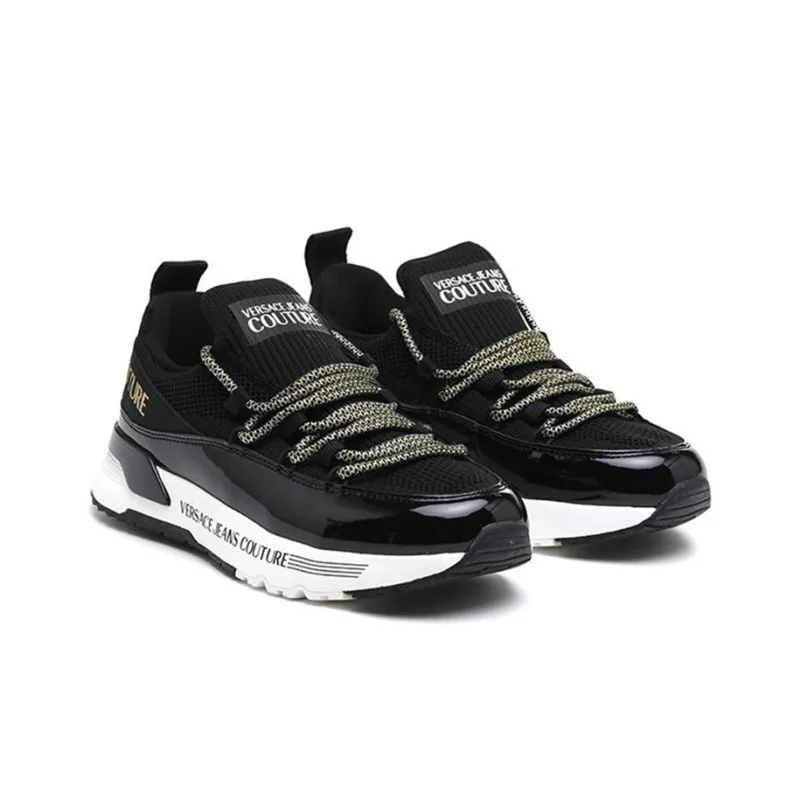 VERSACE JEANS Couture Logo-print Almond-toe Sneakers-2