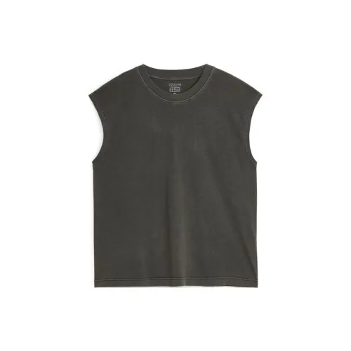 ARKET T-Shirts Women's Bamboo Charcoal Gray