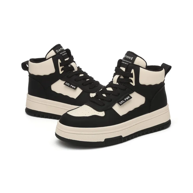 DAPHNE Thermal Low Top Skateboard Shoes Women's Fleece Lined-3