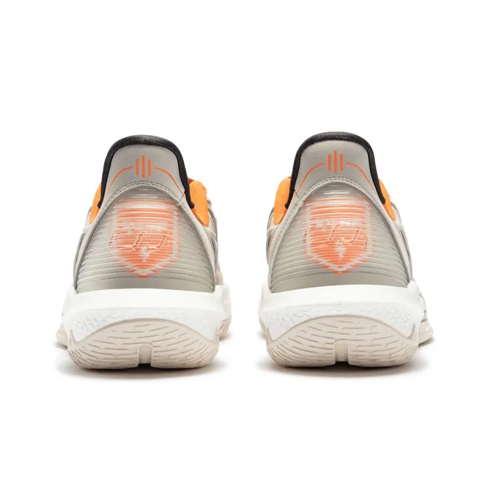 361° BIG3 4.0 Quick Pro Cushioning Anti Slip And Wear Resistant Low Top Basketball Shoes Men's Orange-3