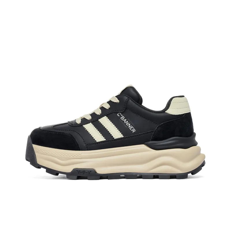 C°BANNER Low-Top Chunky Sneakers Women's Red Brown-10