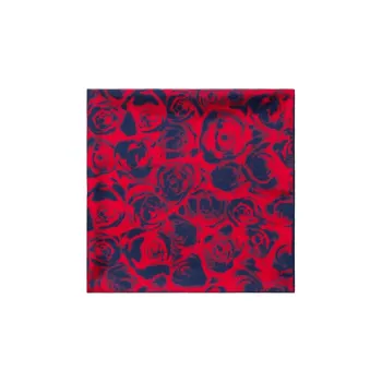 Burberry Silk Scarves Women's Red