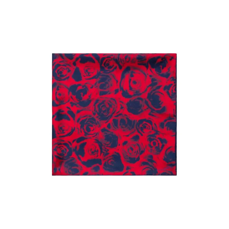 Burberry Silk Scarves Women's Red-0