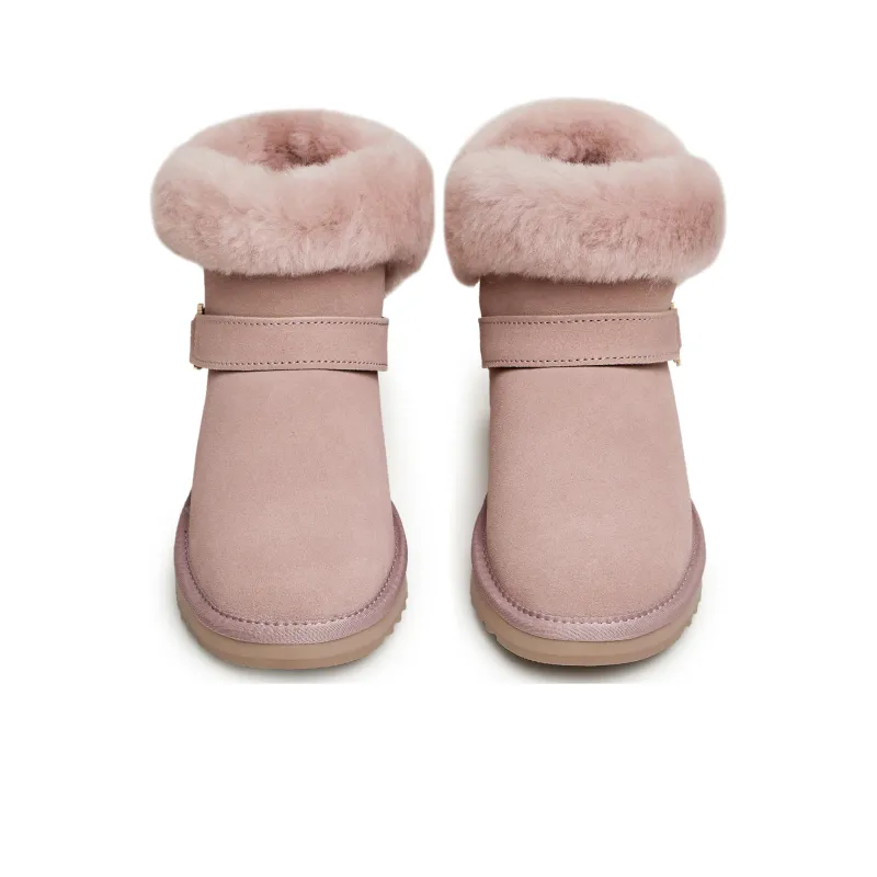 Teenmix Short Snow Boots 3cm Women's-4