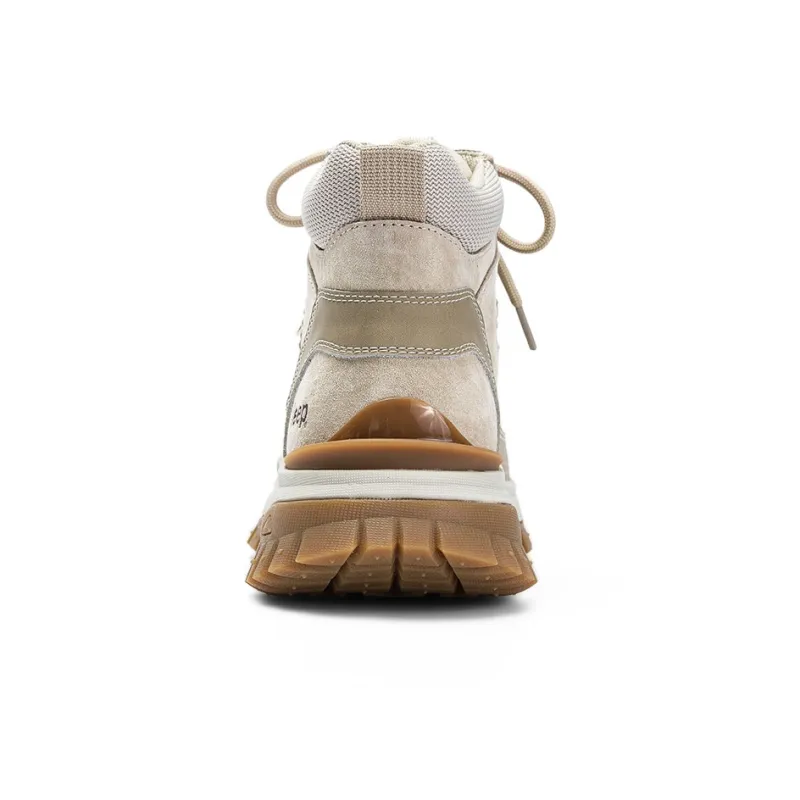 Jeep Slip Resistant, Abrasion Resistant, Breathable Mid Top Outdoor Shoes Women's Light Gray-3