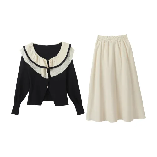 Udon House Two Piece Skirt Sets Women's