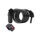 Black Five-Digit Coded Lock (Includes Lock Holder, 1.2m Length)