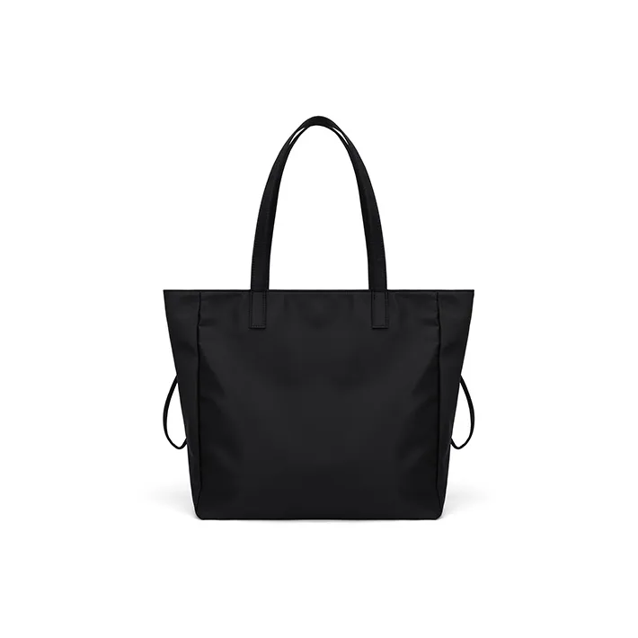 MAKEUP KITTEN Nylon Fabric Fabric Tote Bag Shopping Bag Handbag Shoulder Bag Large Size Women's Khaki-10