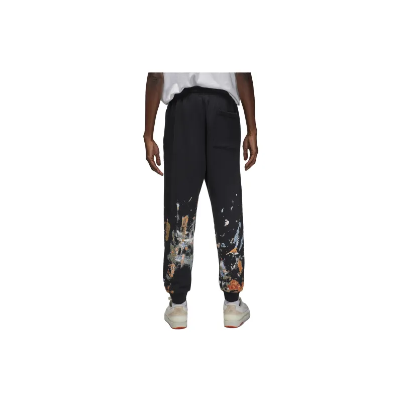 Jordan Knitted Sweatpants Men Black-1