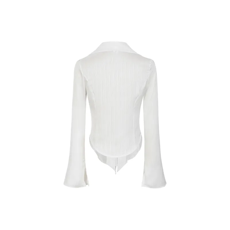UPNANAWANG Chiffon Shirts Women's-1