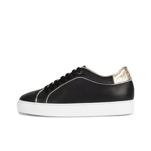 Paul Smith Low-Top Skateboard Shoes Women's Black Gold