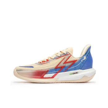 361° BIG3 4.0 Quick Pro Shore Cushioning Anti Slip And Wear Resistant Low Top Basketball Shoes Men's White Blue
