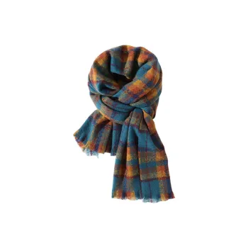 XUANTANG Faux Cashmere Knit Scarves Unisex