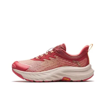 Anta Cushioning Wear Resistant Low Top Running Shoes Women's Cloud Apricot Orange