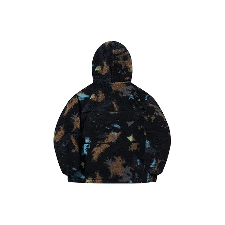 LiNing Sweatshirts Unisex Black Jacquard-1