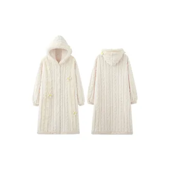MIOJUER Pajama Set Women's Ecru