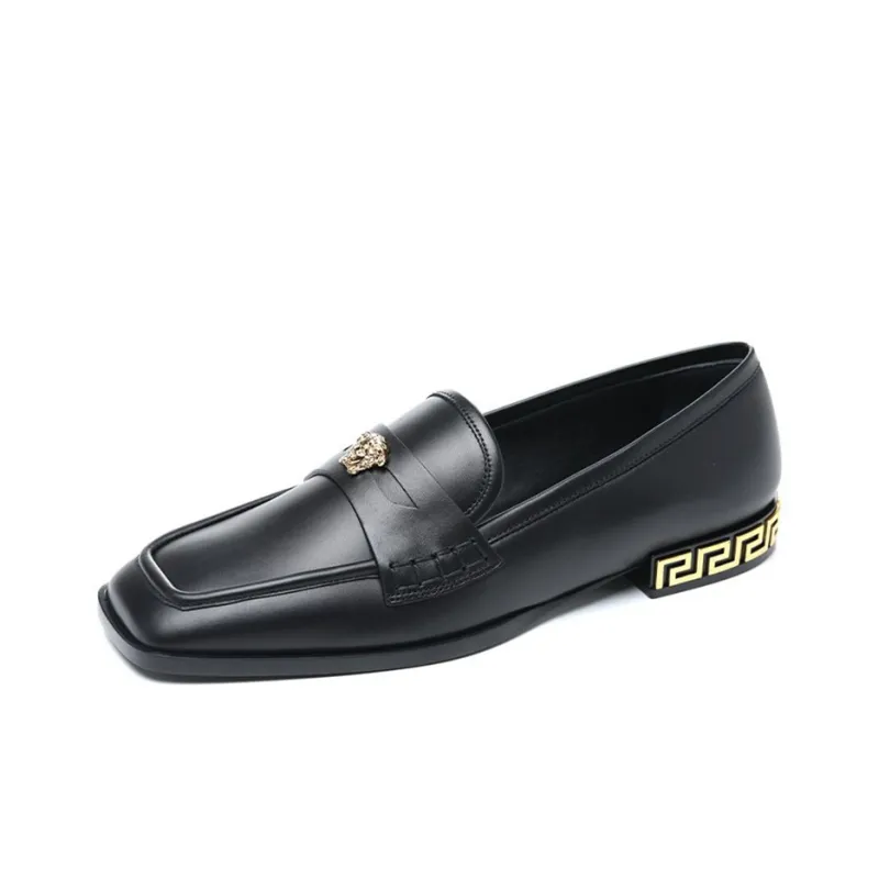 VERSACE Loafers Women's Black-1