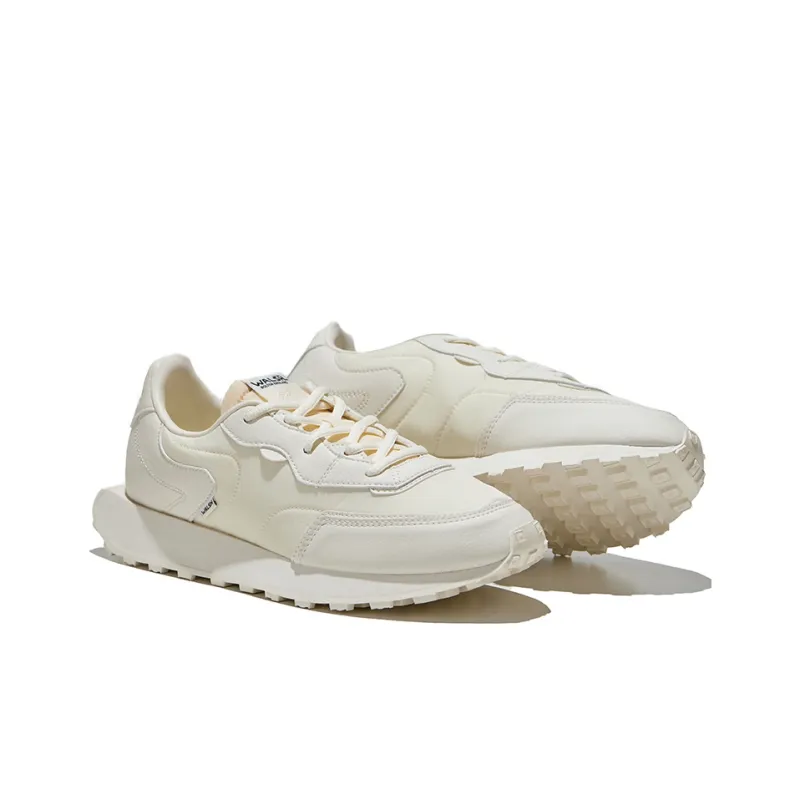Norman Walsh Slip Resistant Breathable Supportive Lightweight Height Increasing Low Top Casual Shoes Unisex White-3