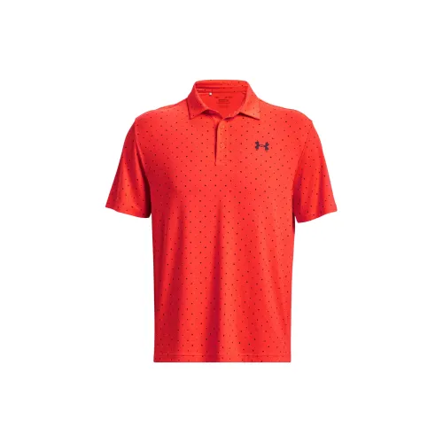 Under Armour Playoff 2.0 Polo Shirts Men Red