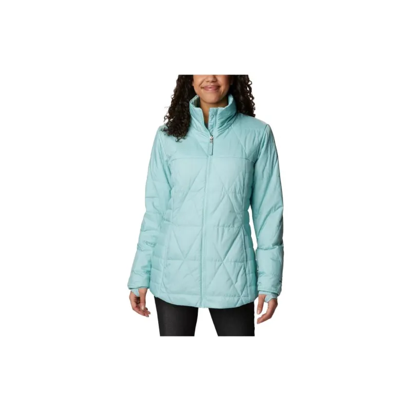 Columbia Payton Pass Windbreaker Jackets Women's Peacock Green-2