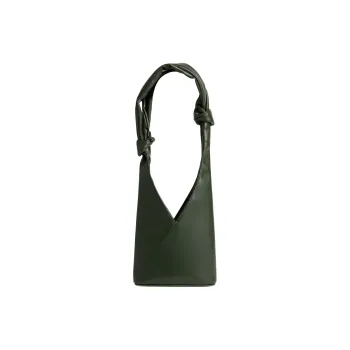 MM6 Maison Margiela Polyurethane Handbag, Shoulder Bag Women's Dark Green