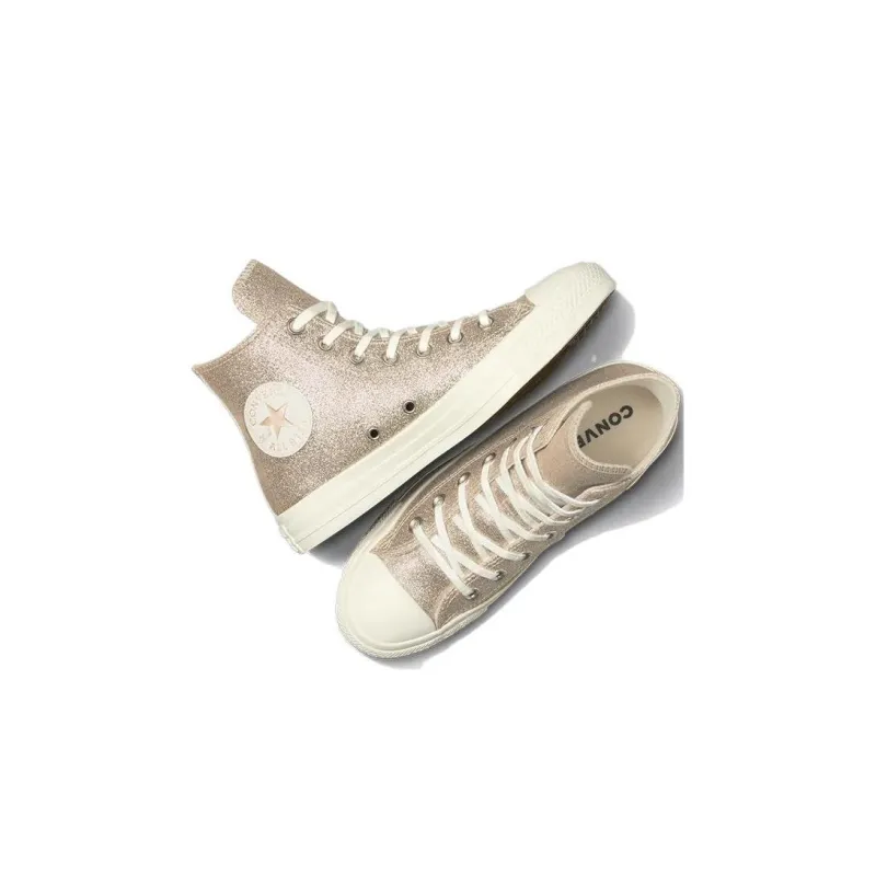 Converse Chuck Taylor All Star Glitter High Top 'Light Gold' Women's-3