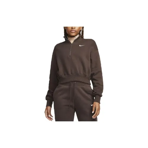 Nike Sweatshirts Women's Dark Brown