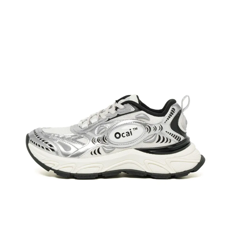 Ocai Runtech3.0 Lightweight Low Top Running Shoes Unisex Moonlight Silver-0