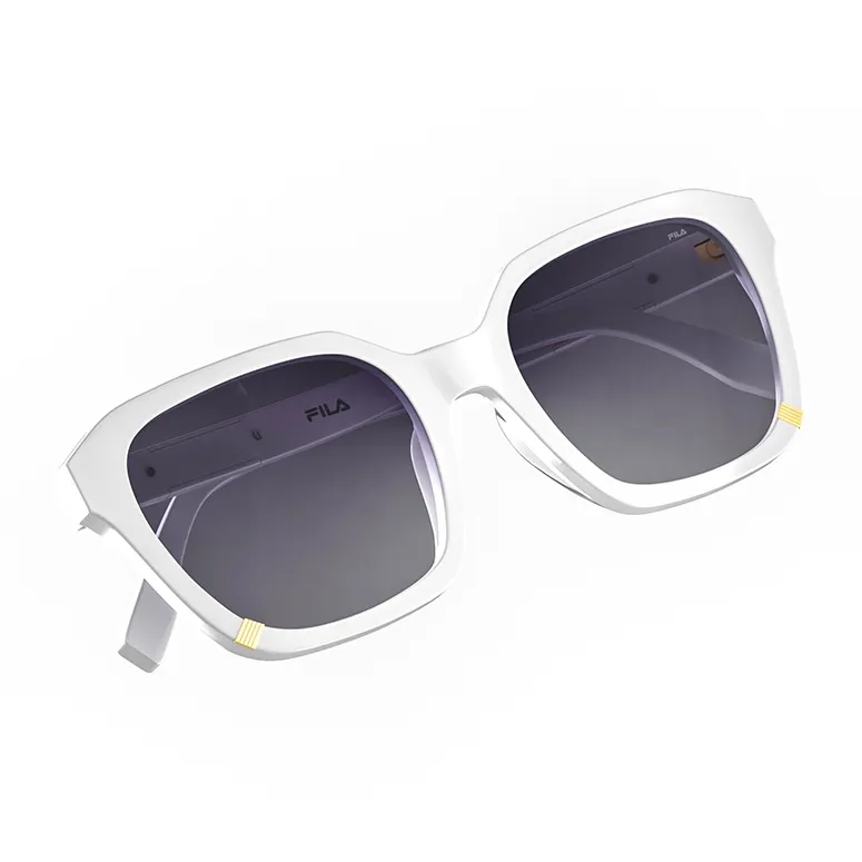 FILA Plate Frame Square Sunglasses Unisex-15