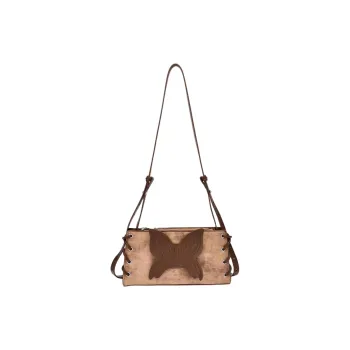NOMK Denim Shoulder Bag Regular Women's Coffee