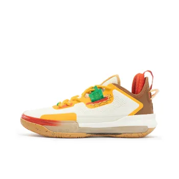 361° Supernova 1.0 Basketball Shoes Men Low Top White Yellow