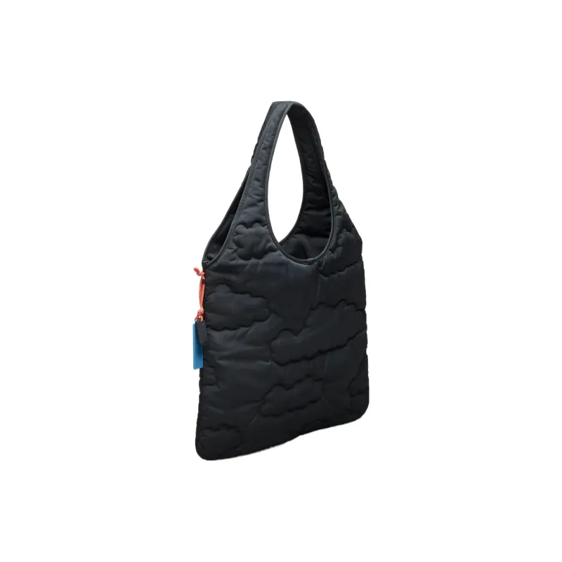Coachtopia Recycled Polyester Tote Bag, Shopping Bag, Handbag Large Size Women's Black-3