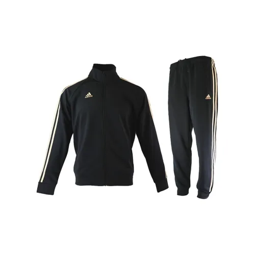 Adidas Casual Sportswear Men Black/Gold