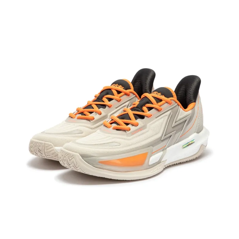 361° BIG3 4.0 Quick Pro Cushioning Anti Slip And Wear Resistant Low Top Basketball Shoes Men's Orange-2