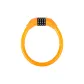 Circular Lock-Orange[4-Digit Password, 0.4m Length]