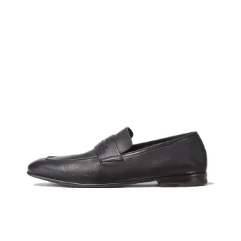 Zegna L'Asola Leather Loafers