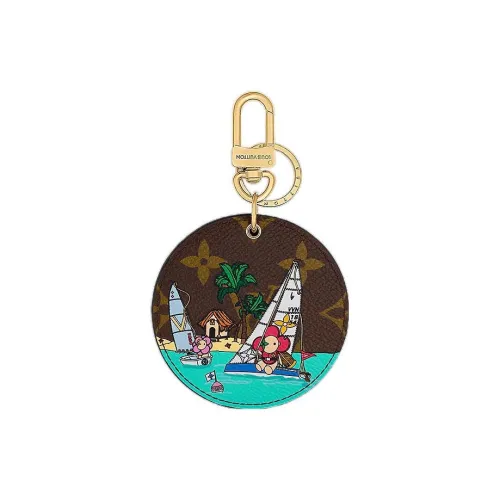 LOUIS VUITTON Vivienne Monogram Coated Canvas Hanging Ornament Keychain Bag Accessory Women's Multicolor