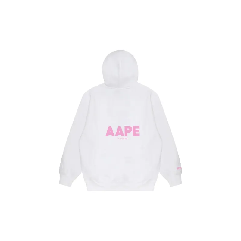 Aape Logo embroidered Drawstring Hoodie-5