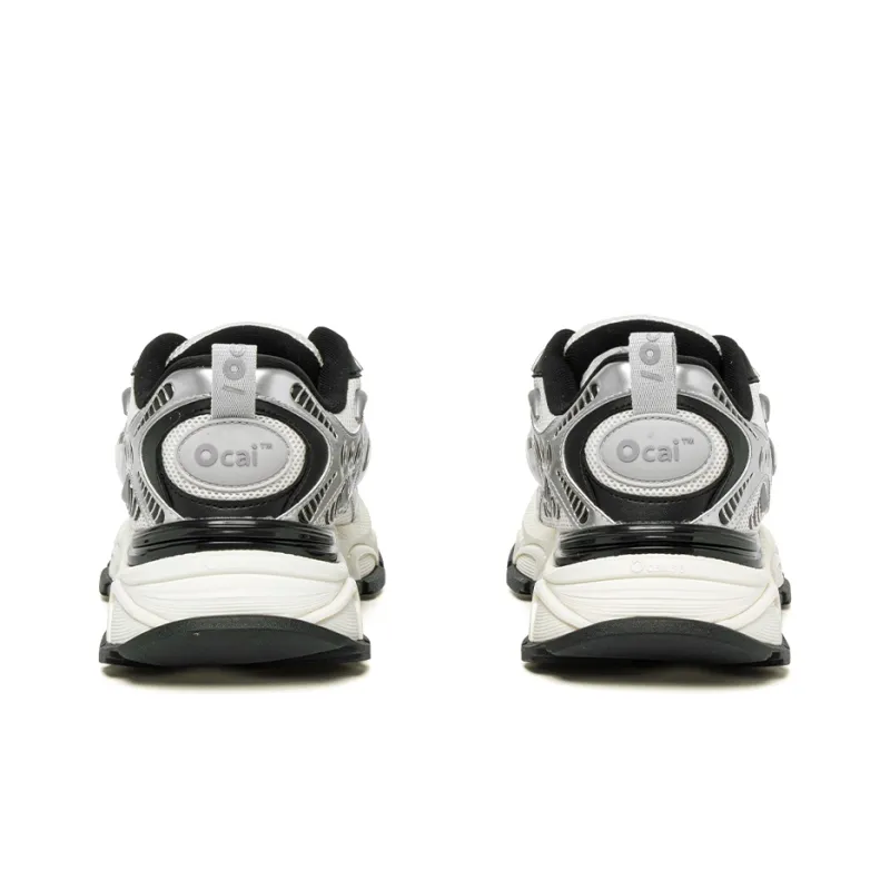Ocai Runtech3.0 Lightweight Low Top Running Shoes Unisex Moonlight Silver-2