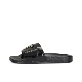 Giuseppe Zanotti/GZ Brett Slip-Resistant Slide Slippers Men's Black