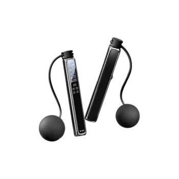 TMT Jump Ropes Unisex Cordless Balls Tech Black Ecru Lilac