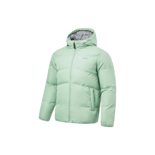 LINING Fitness Series Down Jackets Men Jade Smoke Green