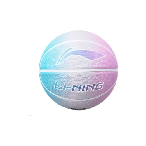 LiNing Rubber Basketball Blue Pink Size 5 Size 7 Training Unisex