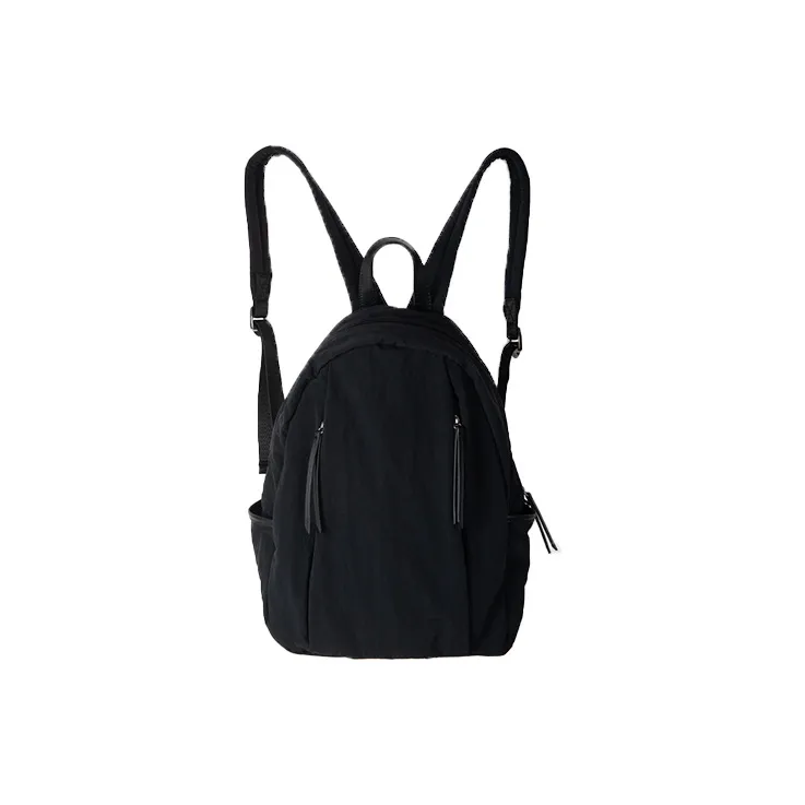 HAWA Nylon Backpack Large Size Unisex Apricot/Khaki/Green/Black-8