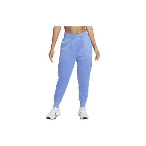 Nike Therma-FIT One Knitted Sweatpants Women's Blue