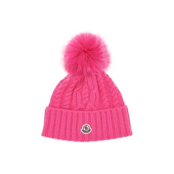 Moncler Logo Patch Beanie